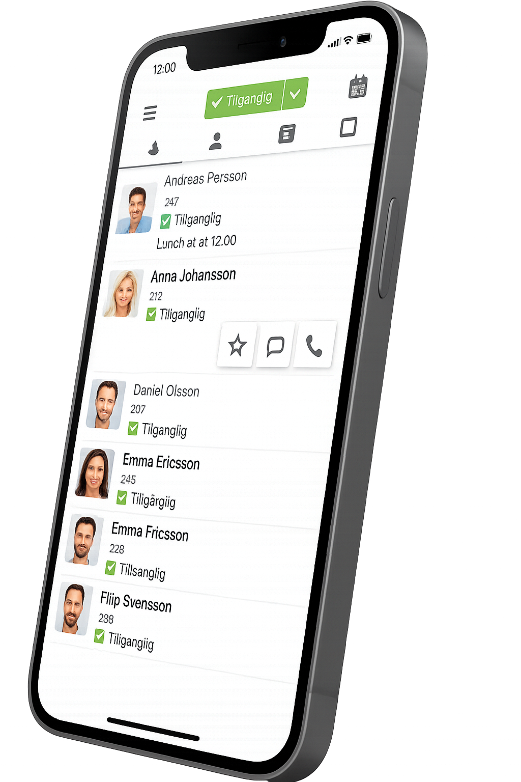 Infinity Mobil-app